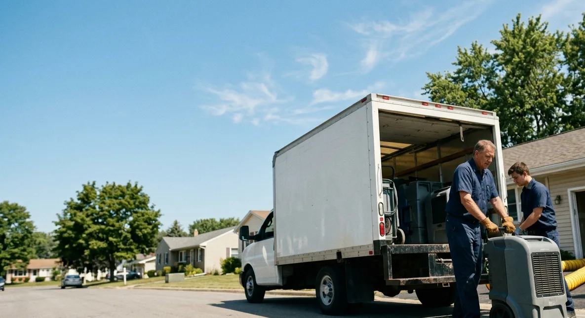 Water Damage Cleanup in Hollansburg, OH near me